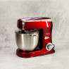 Mixer planetar Oliver Voltz V51115A, 2100W, 7.5 litri, 6 viteze, Pulse, 3 agitatoare, Rosu