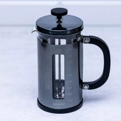 Infuzor pentru ceai/cafea Klausgerg KB 7704, 1 L, Sticla, Scala de masurare, Grafit/Gri