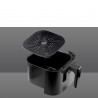 Φριτέζα με ζεστό αέρα Air Fryer Beper P101FRI051, 1400 W, 5 l, 8 προγράμματα, 80-200 °C, χρονοδιακόπτης, μαύρο