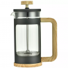 Klausberg KB 7679 French Press, 350 ml, Glass, Black/Brown