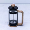 Klausberg KB 7679 French Press, 350 ml, Glass, Black/Brown