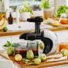 Storcator de fructe Slow juicer Adler AD 4130, 150W, 605ML, 90-105 rpm, Rotatie inversa, Negru/Gri