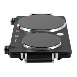 First Austria FA-5096-6 Double Infrared Hot Plate, 2500W, Thermostat, Handles, Black
