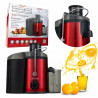 Storcator de fructe si legume  Royalty Line PJ-19001, 700 W, 2 viteze, 450 ml, Anti-picurare, Rosu