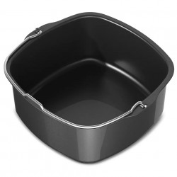 Accessory Set for Philips Airfryer HD9925/01, 1.3L, Non-stick Coating, 8 Pieces, Black