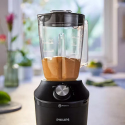 Blender Philips HR2291/01, 600W, 2L, Tehnologie Problend, 2 viteze, Pulse Negru