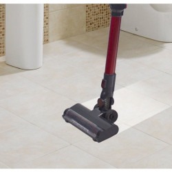 Beper P202ASP100 Cordless Vacuum Cleaner, 120W, 0.5L, 3-in-1, Articulated Arm, LED, Red