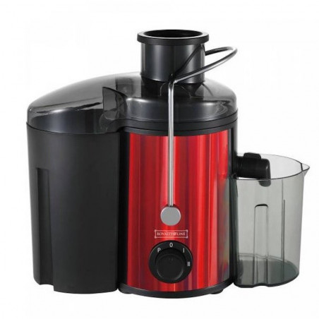 Storcator de fructe si legume  Royalty Line PJ-19001, 700 W, 2 viteze, 450 ml, Anti-picurare, Rosu