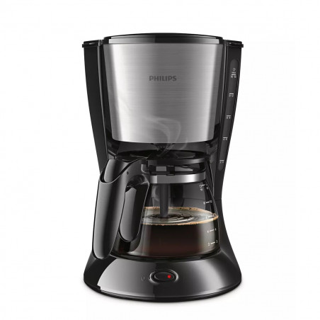 Cafetiera electrica Philips HD7462/20, 1000W, 1.2L, Aroma Twister, LED,Anti-picurare, Oprire automata, Negru