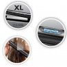 Remington S7307 Hair Straightener, 110 mm Ceramic Plates, Auto Shut-Off, For Wet and Dry Hair, Turbo Boost, Black