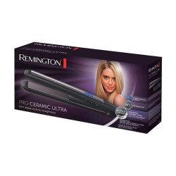 Remington S5505 Hair Straightener, 110mm Ceramic Plates, Auto Shut-Off, 230°C, Cool-Touch Tip, Black