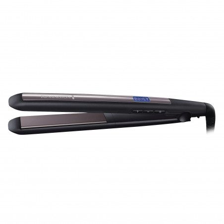 Remington S5505 Hair Straightener, 110mm Ceramic Plates, Auto Shut-Off, 230°C, Cool-Touch Tip, Black