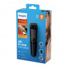 Trimmer multifunctional Philips MG3710/15, Autonomie pana la 60 min, Autoascutire, Accesorii, Negru