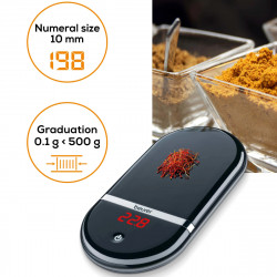 Beurer KS 36 Kitchen Scale, 2 kg, TARE Function, LCD Display, Black