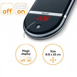 Beurer KS 36 Kitchen Scale, 2 kg, TARE Function, LCD Display, Black