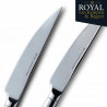 Set of 2 Royal van Kempen & Begeer CC004847-001 steak knives, Glossy, Silver