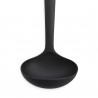 Joseph Joseph Ladle 80032, 9 x 8 x 29 cm, Built-in Stand, Reinforced, Black
