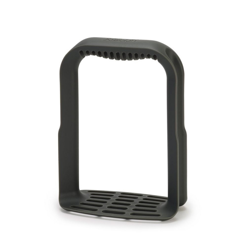 Joseph Joseph 80004JJ Manual Potato Press, 16.5 x 12 x 7 cm, Ergonomic Design, Gray