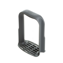 Joseph Joseph 80004JJ Manual Potato Press, 16.5 x 12 x 7 cm, Ergonomic Design, Gray