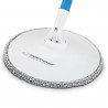 Esperanza Spin Mop forgó felmosó készlet, Vödörrel és kinyomóval, 360 fokban forgatható, Felmosó átmérője 25,5 cm