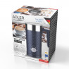 Cana electrica spumare lapte Adler AD 4494D, 500W, 130/300 ml, Acoperire antiaderenta, Albastru/Inox