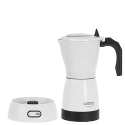 Cafetiera electrica Camry CR 4415W, 480 W, 300 ml, 6 cesti, Oprire automata, Alb