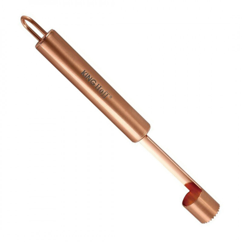 Kinghoff KH 1803 Fruit Corer, Stainless Steel, Copper Color