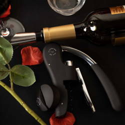 Комплект за вино L' Atelier Du Vin Sommelier set, 4бр, Oeno Collection, Черен