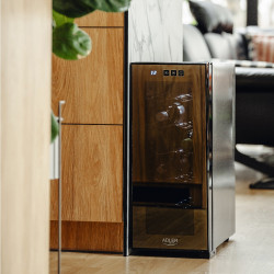 Adler AD 8083 Wine Cooler, 33 L, Digital, Holds 12 Bottles, 15–18°C, Black
