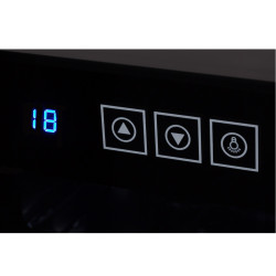 Adler AD 8083 Wine Cooler, 33 L, Digital, Holds 12 Bottles, 15–18°C, Black