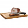 Kesper 28700 Steak Serving Board, 38x28x3 cm, Non-slip feet, Acacia, Brown