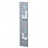 Kesper 17709 Children's Wall Height Chart, 70–150 cm, Gray with Illustrations