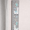 Kesper 17709 Children's Wall Height Chart, 70–150 cm, Gray with Illustrations