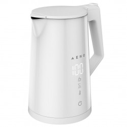 AENO EK8S AEK0008S Electric Kettle, 1.7 L, WiFi, STRIX Protection, LED Display, Touch Screen, White