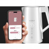 AENO EK8S AEK0008S Electric Kettle, 1.7 L, WiFi, STRIX Protection, LED Display, Touch Screen, White