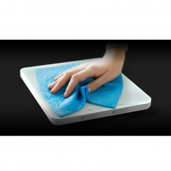 Aeno AKS0001S Kitchen Scale with Nutrition Analysis, Smart, 8 kg, Tempered Glass, TAPA, LED Display, White