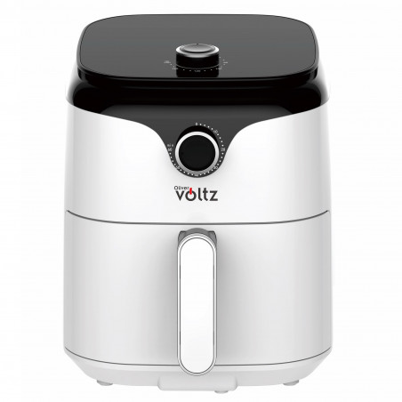 Forró levegős sütő AirFryer Oliver Voltz OV51980V, 1400W, 3,5L, Időzítő, 80-200C, Fehér