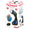 Techwood TDV-1506 Iron, 1500W, 10 min. continuous steam, Auto shut-off, Blue/Black