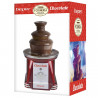 Beper P101CUD200 Chocolate Fountain, 90W, 750 ml, 3 tiers, Continuous flow and temperature, Red