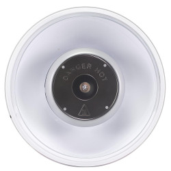 Aparat pentru facut vata de zahar Beper P101CUD250, 500 W, 30 cm, fara BPA, Rosu metalic