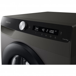 Samsung WW90T534DAX/S7 Washing Machine, Inverter Motor, 1400 rpm, 9 kg, Energy Class A, LED Display, Timer, Stainless Steel