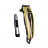 Rosberg R51810MN Hair Clipper with Trimmer, 10W, 4 Attachments, Gold
