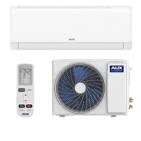 Aer condiționat cu invertor AUX Neo ASW-H12C5A4/QDR3DI-C0, A++, Până la 25 m2, Wi-Fi, Autocurățare, Filtru de vitamina C, Filtru de cărbune activat, Alb