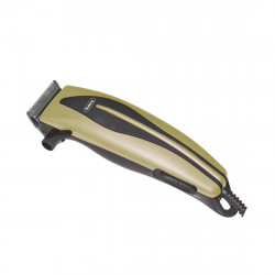 Rosberg R51810MN Hair Clipper with Trimmer, 10W, 4 Attachments, Gold