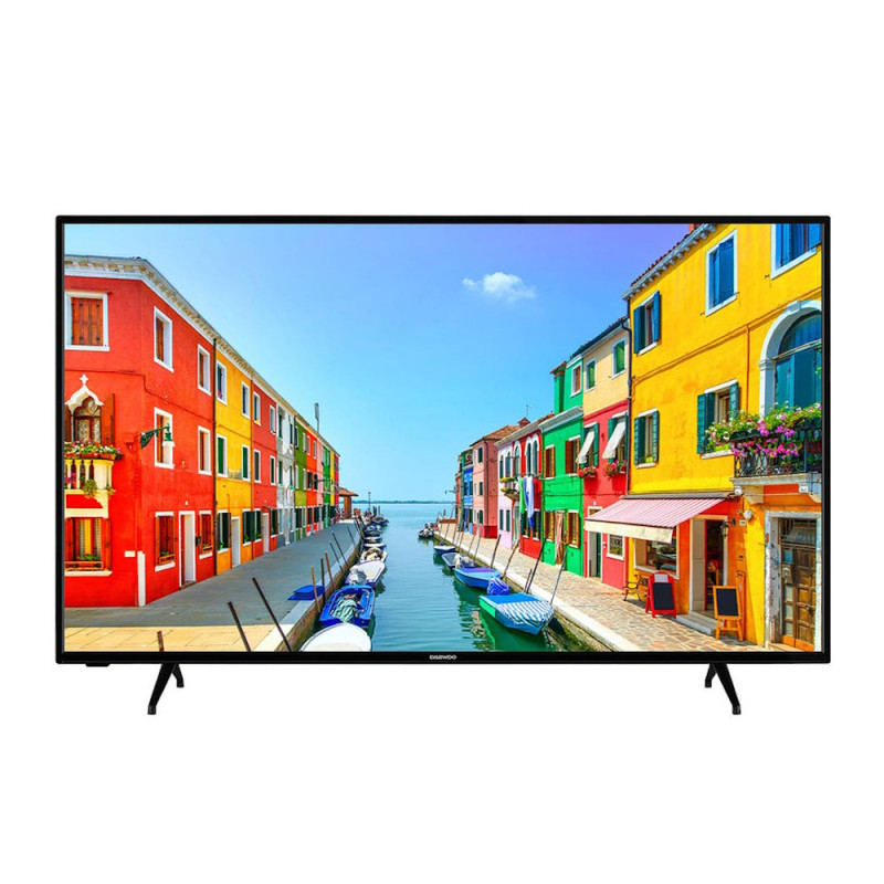 Smart televizor Daewoo 43DM73UA, 43 inch/108 cm, 3840x2160 UHD-4K, Android, LED, VESA 200x200, Negru