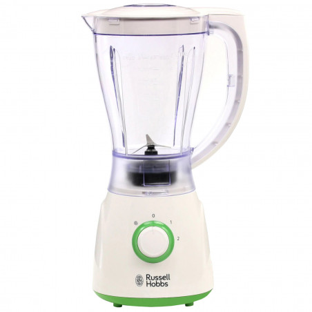 Blender Russell Hobbs 22250-56, 600W, 1.5L, Functie Puls, 2 viteze, Otel inoxidabil, Alb