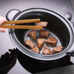 Russell Hobbs Cook 22740-56 Slow Cooker, 160 W, 3.5 L, 2 programs, Keep Warm function, Stainless steel