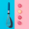 Tasty 678031 Whisk, Silicone Tip, Soft Handle, 31.5 cm, Stainless Steel, Blue
