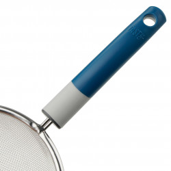 Tasty Strainer 678048, 2 Handles, 14x29 cm, Stainless Steel, Blue