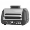 Gratar electric Ninja Foodi MAX PRO AG651EU, 2460W, 3.8L, Functie gratar si Air fryer, Cyclonic Air, Smart Cook, Negru/inox